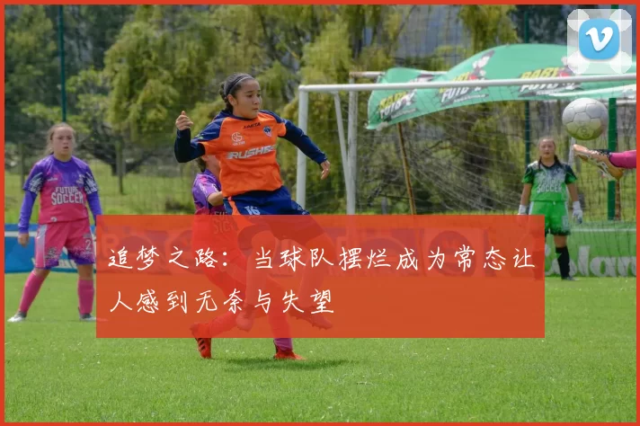 追梦之路：当球队摆烂成为常态让人感到无奈与失望